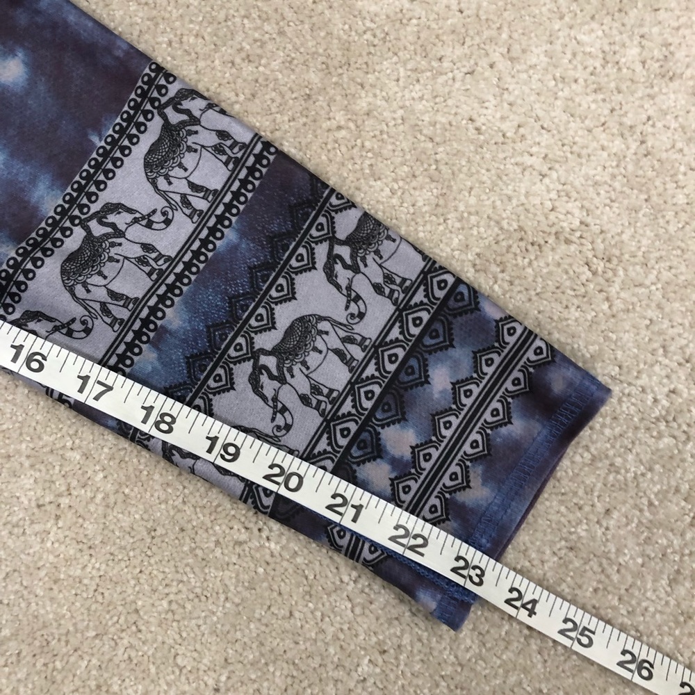 Evolution And Creation Elephant Printed Yoga Pants - image 5